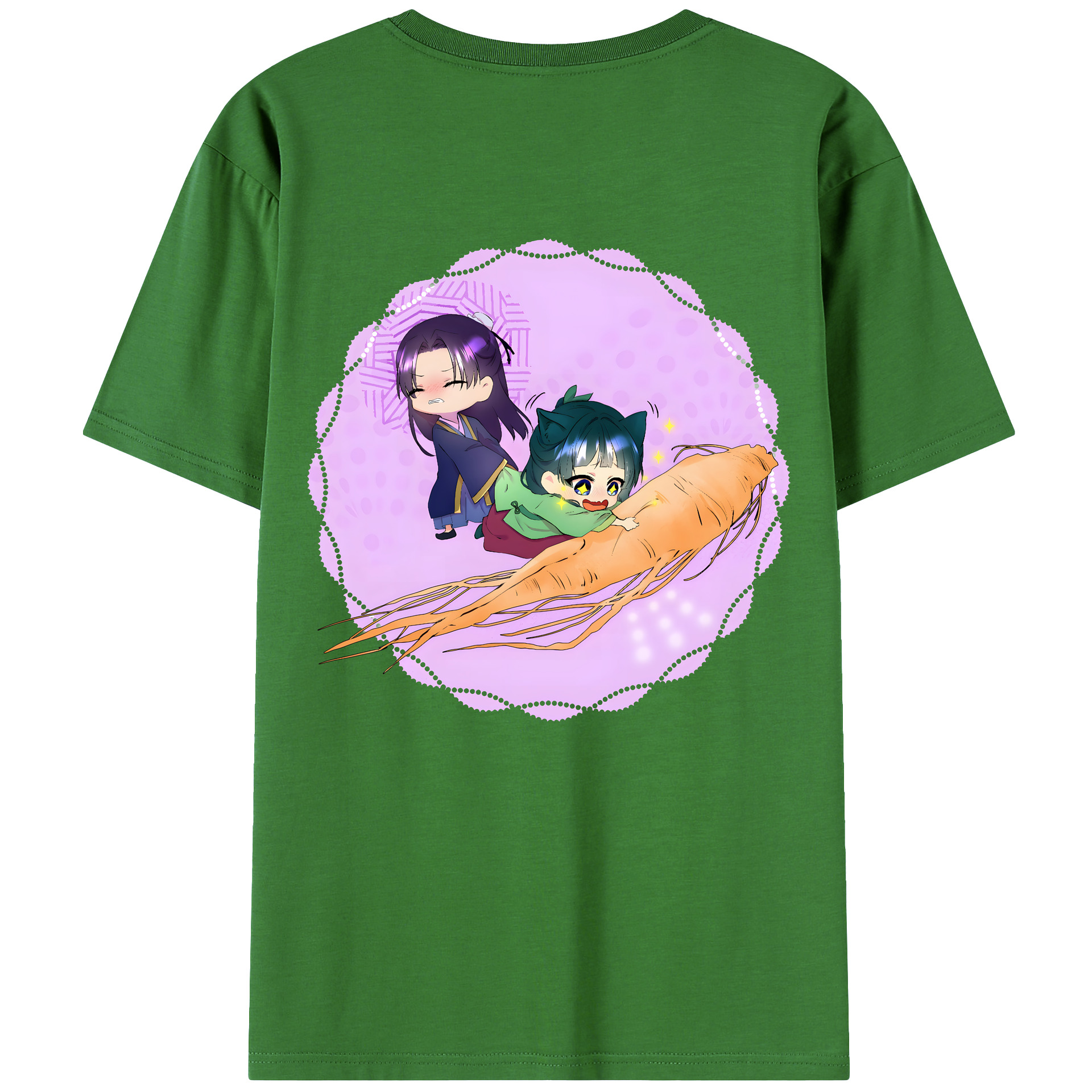 （画像用） 薬屋のひとりごと The Apothecary Diaries レディース半袖Tシャツ(バックプリント)